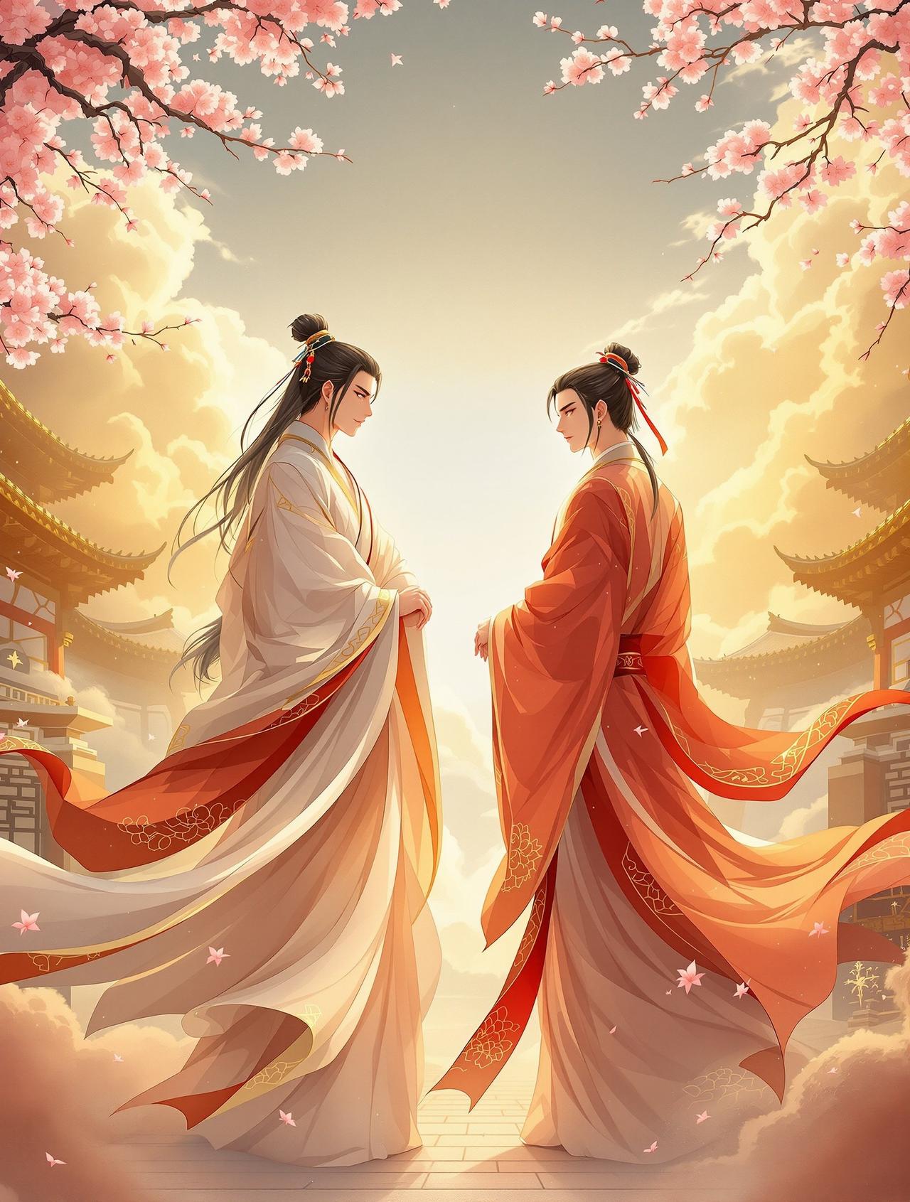 国漫ai人气番剧 - 天官赐福,古风国漫推荐